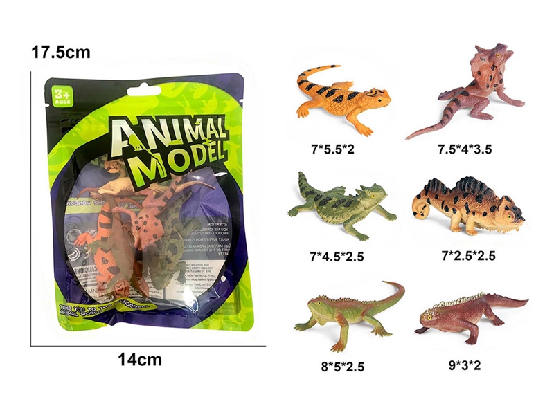 LIZARDS SET 6PCS - HP1230168