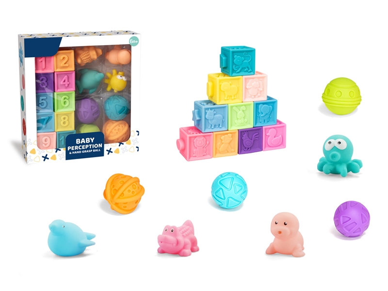 VINYL BATH TOYS,18PCS - HP1230216