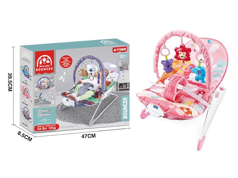 B/O BABY ROCKING CHAIR W/MUSIC - HP1230412