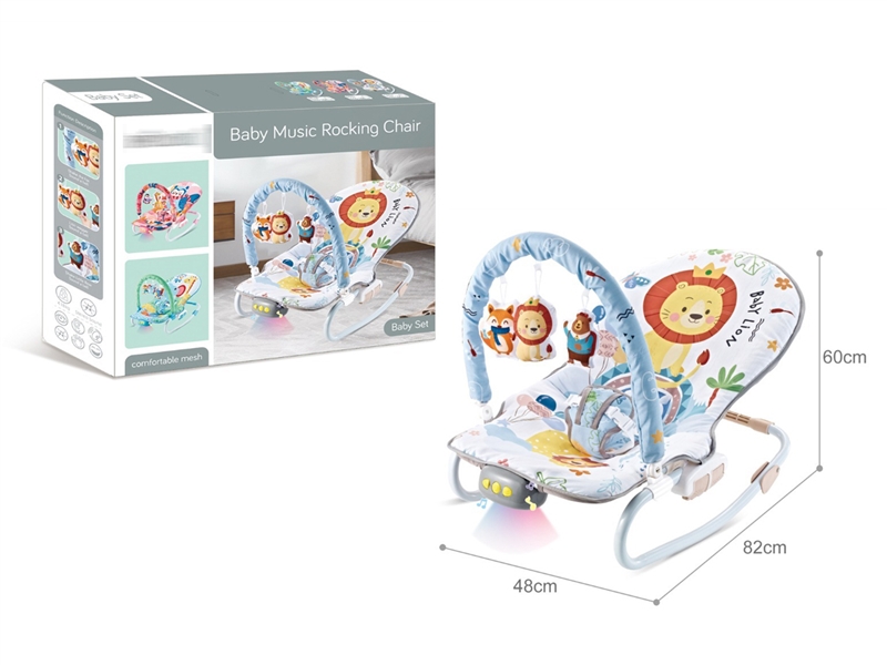 BABY ROCKING CHAIR W/MUSIC - HP1230423