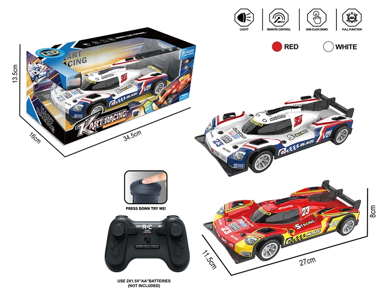 1:16 6-CHANNE R/C CAR W/LIGHT & SOUND（NOT INCLUDED BATTERY） - HP1230764