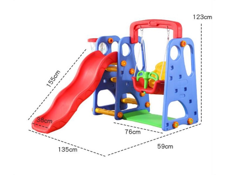 SLIDE SWING COMBINATION W/BASKET - HP1230848