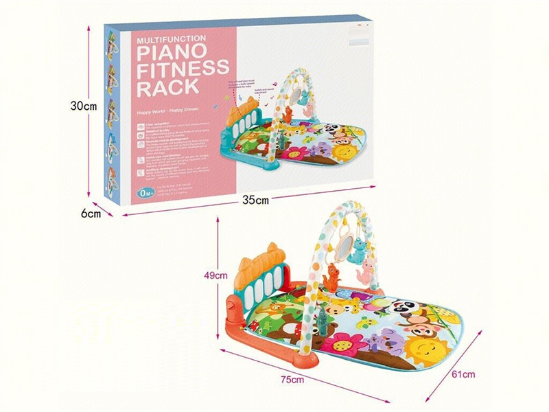 PIANO FITNESS RACK WITH LIGHT & MUSIC - HP1230915