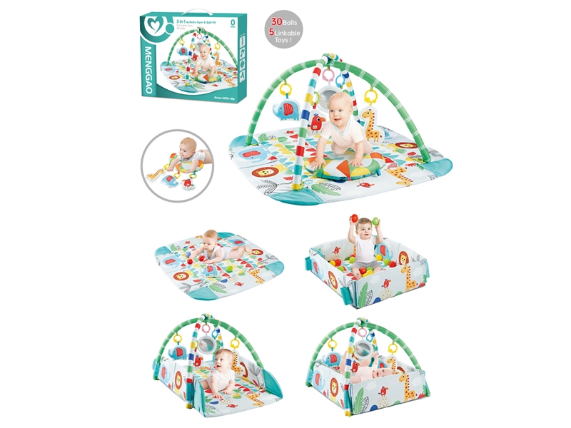 5 IN 1 FITNESS RACK + 30PCS BALL + PILLOW - HP1230925