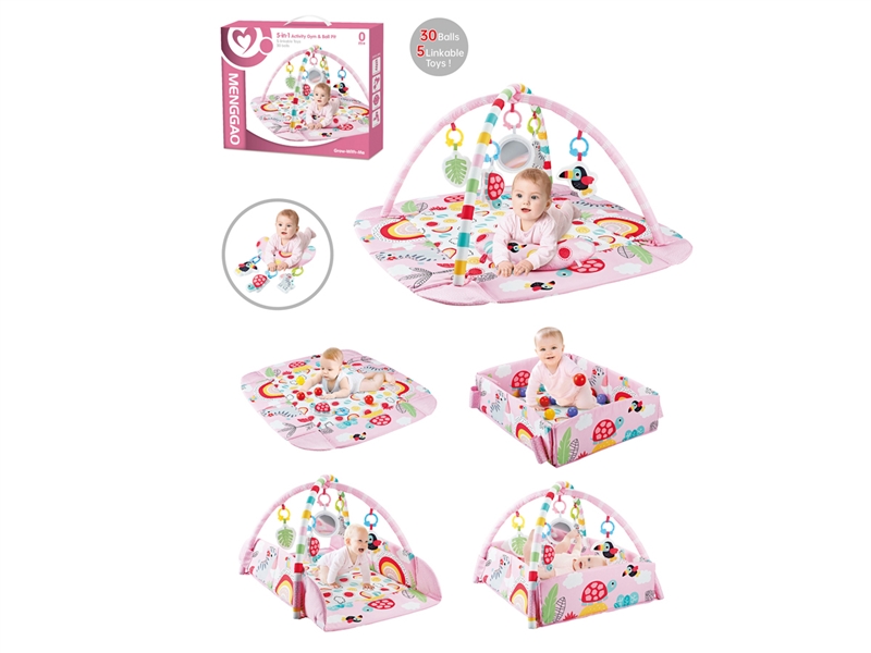 5 IN 1 FITNESS RACK + 30PCS BALL + PILLOW - HP1230926