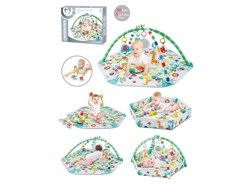  CRAWLING CARPET GYM + 30PCS BALL + PILLOW - HP1230928