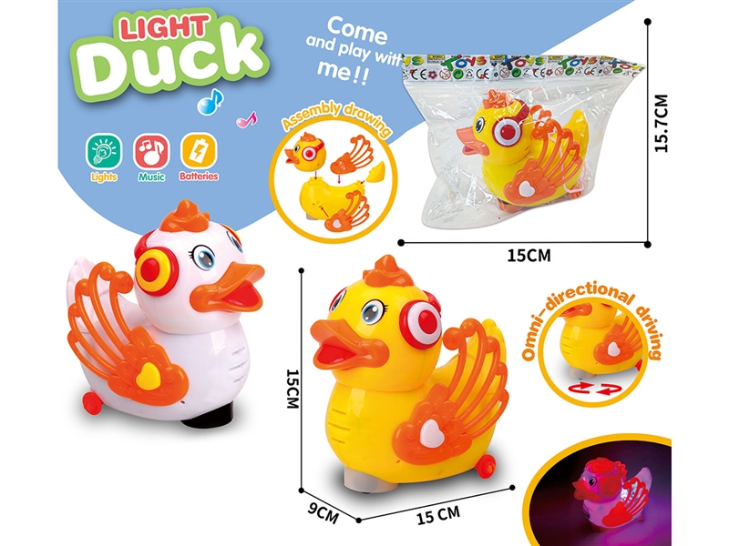 B/O BUMP & GO DUCK W/LIGHT & MUSIC - HP1232000