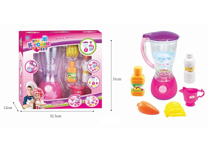 B/O JUICE EXTRACTOR SET W/LIGHT - HP1232008