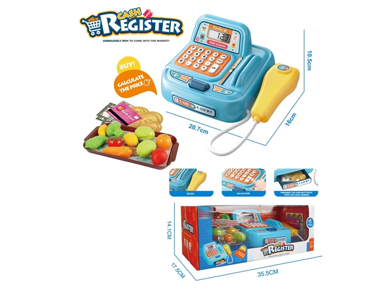 CASH REGISTER SET W/SOUND - HP1232210
