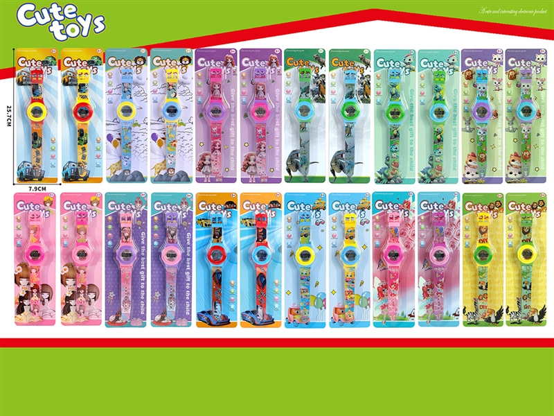 ELECTRONIC WATCH,12ASST,24COLOURS - HP1232229