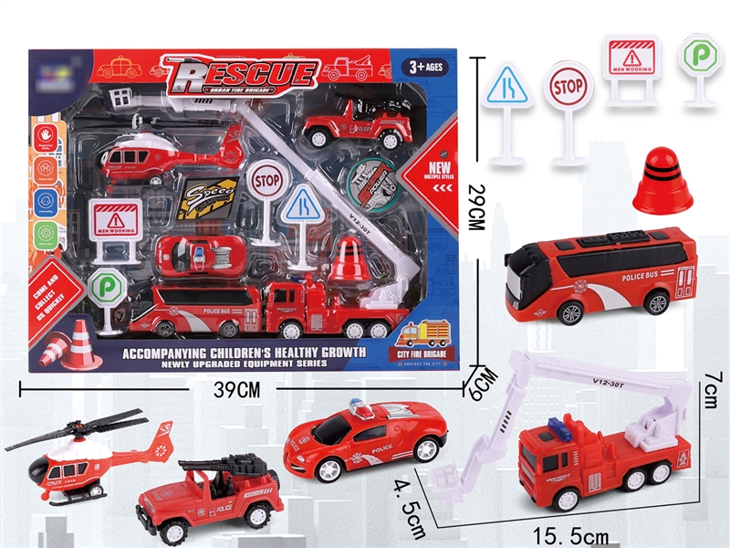PULL BACK FIRE ENGINE - HP1232268