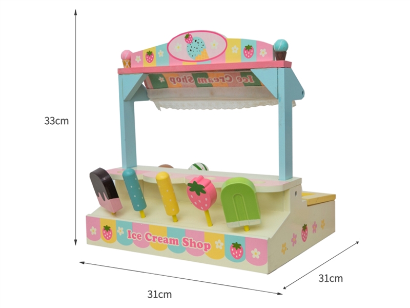WOODEN  DESSERT SET - HP1232878