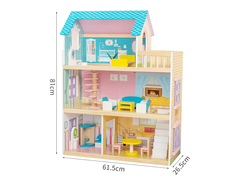 WOODEN VILLA SET - HP1232883