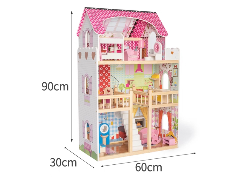 WOODEN VILLA SET - HP1232884