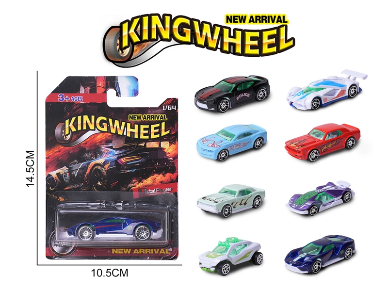 1:64 FREE WAY DIE-CAST CAR,6ASST - HP1233358