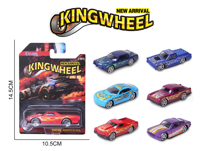 1:64 FREE WAY DIE-CAST CAR,6ASST - HP1233365