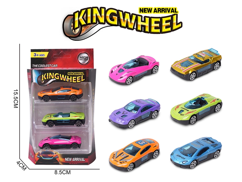 1:64 FREE WAY DIE-CAST CAR,6ASST - HP1233381