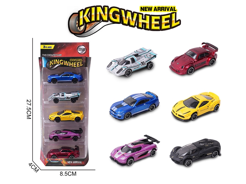 1:64 FREE WAY DIE-CAST CAR,6ASST - HP1233394