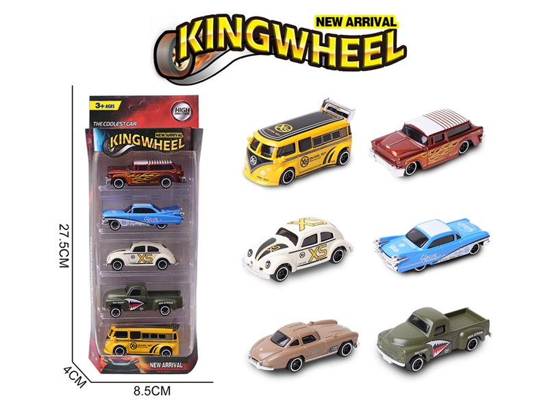 1:64 FREE WAY DIE-CAST CAR,6ASST - HP1233395