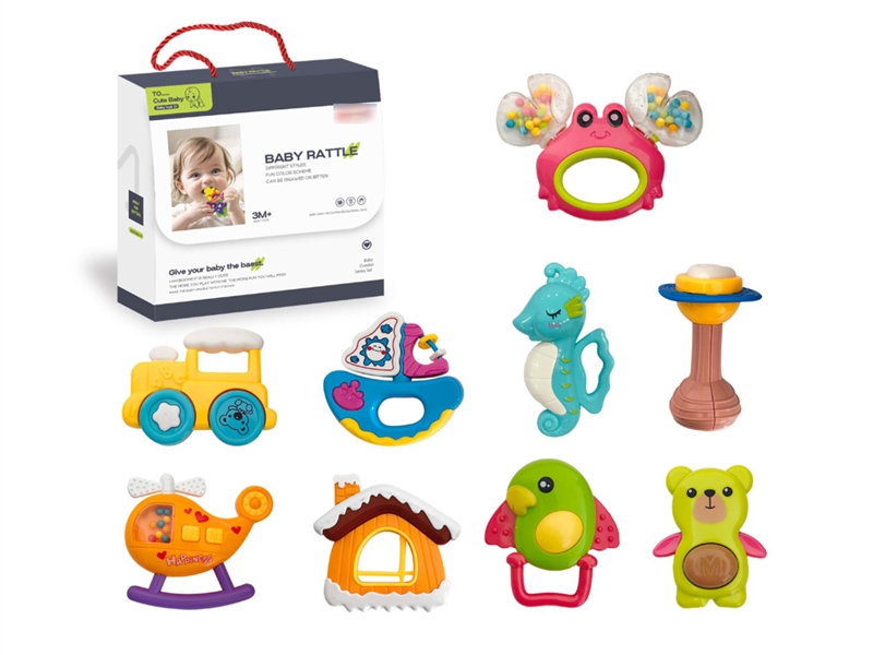 BABY RATTLE 9PCS - HP1233740