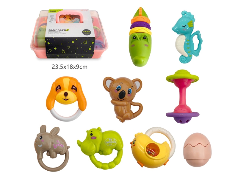BABY RATTLE 9PCS - HP1233743