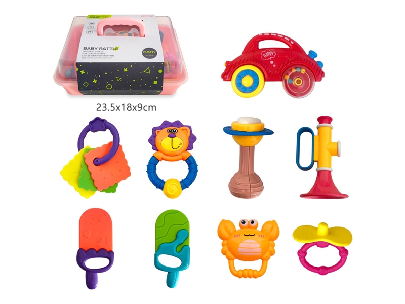 BABY RATTLE 9PCS - HP1233745
