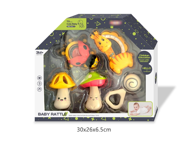 BABY RATTLE 5PCS - HP1233748