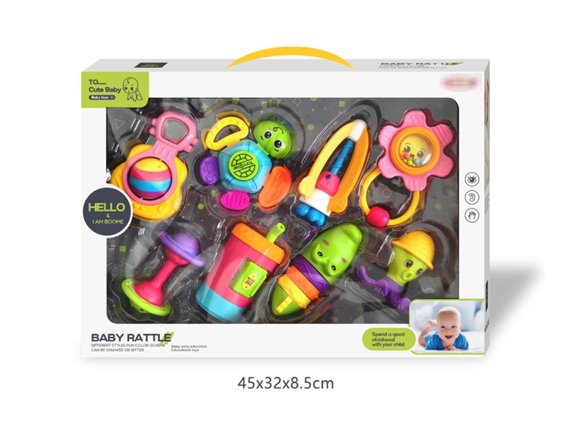 BABY RATTLE 8PCS - HP1233751