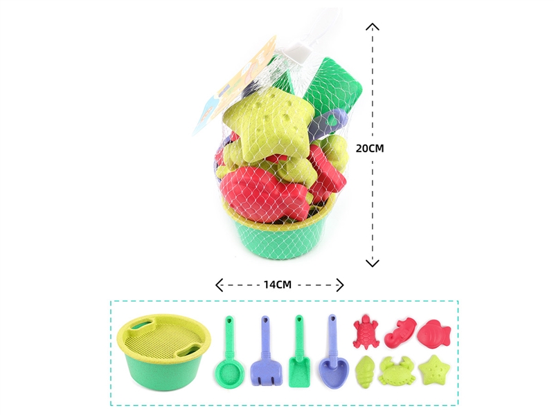BEACH TOYS 11PCS - HP1233766