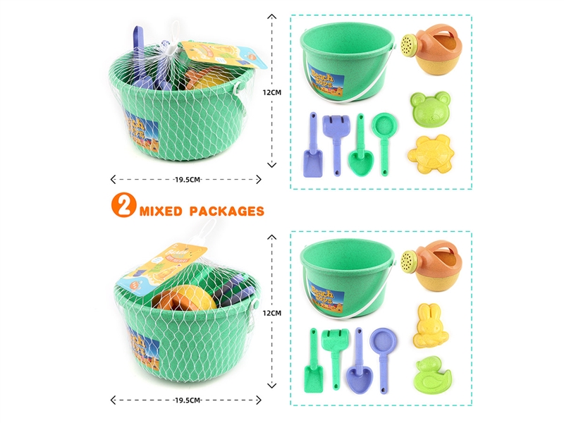 BEACH TOYS 8PCS,2ASST - HP1233781