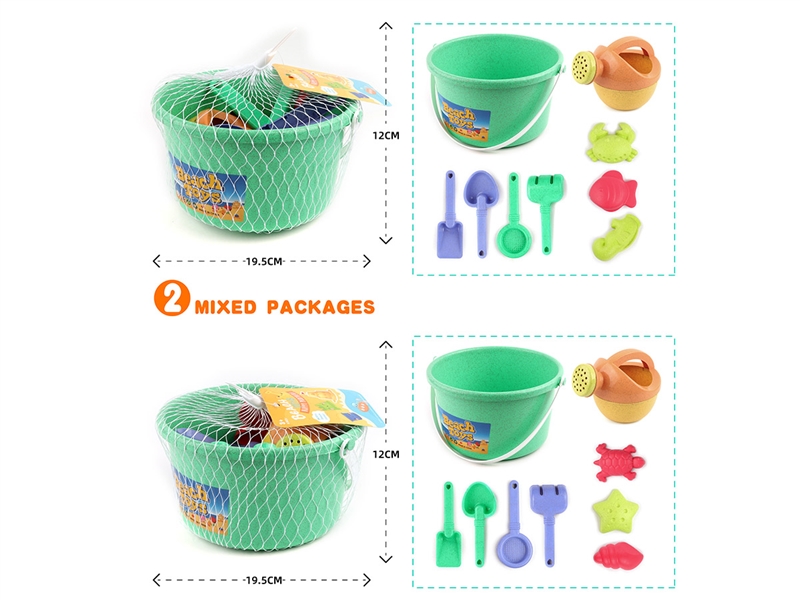 BEACH TOYS 9PCS,2ASST - HP1233782
