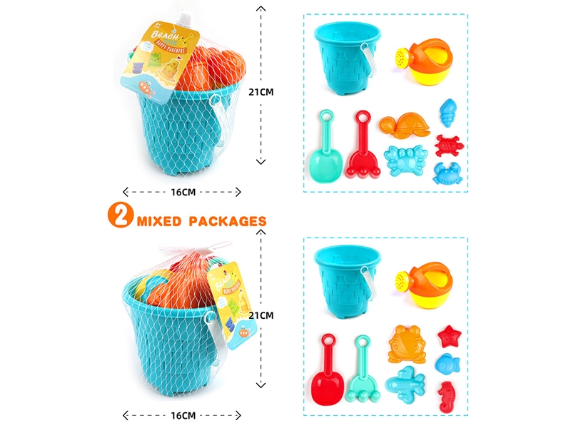 BEACH TOYS 9PCS,2ASST - HP1233809