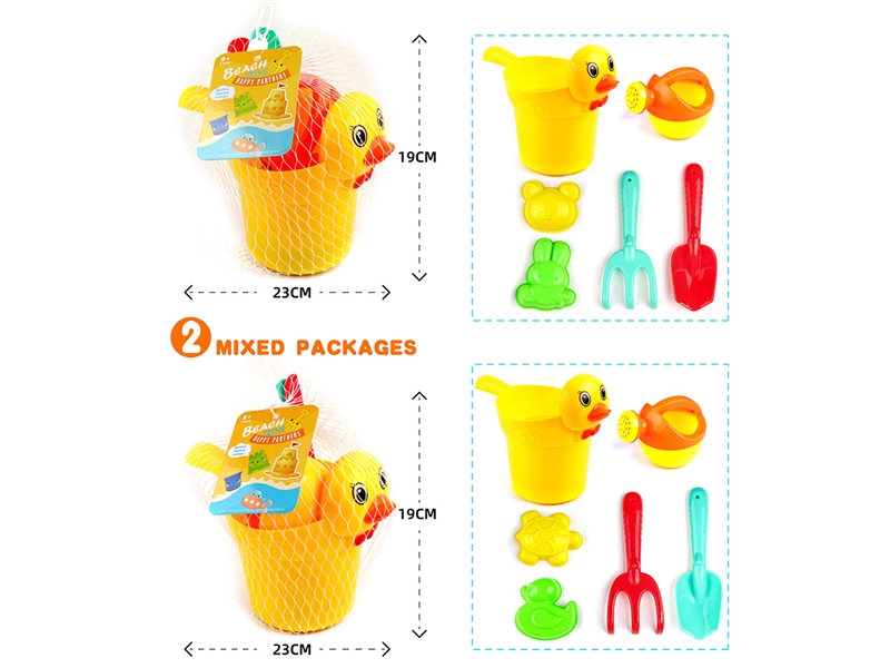 BEACH TOYS 6PCS,2ASST - HP1233820