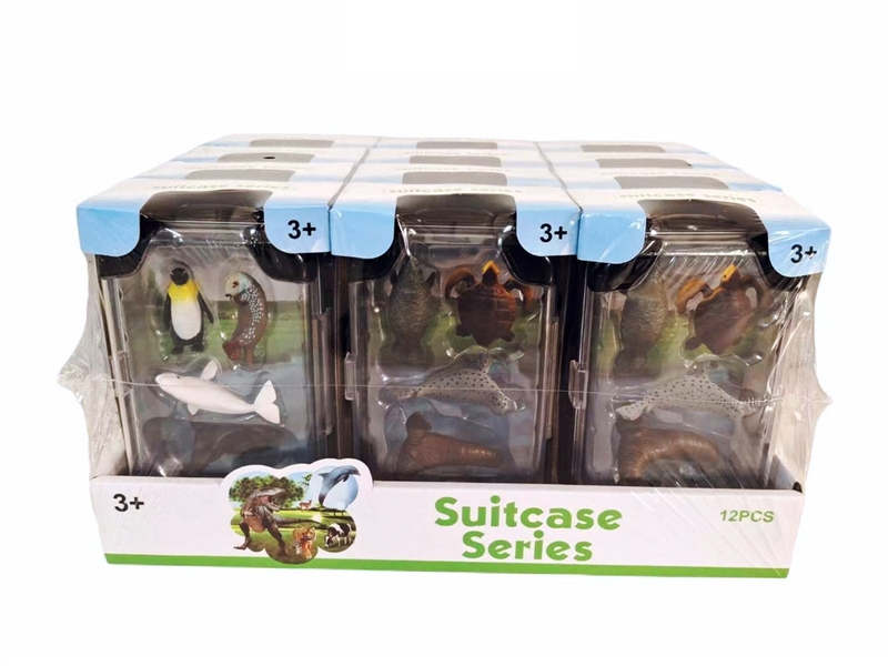 MARINE ANIMAL SET , 12PCS/DISPLAY BOX - HP1233883