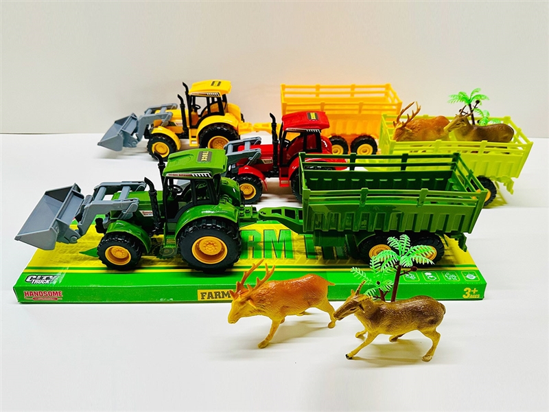 FRICTION FARM TRUCK,3COLOURS - HP1234120