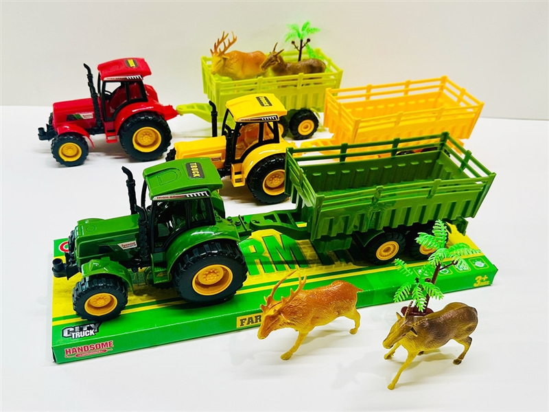 FRICTION FARM TRUCK,3COLOURS - HP1234121