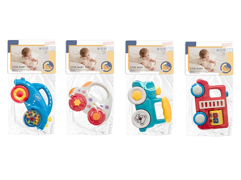BABY RATTLE,4ASST - HP1234191