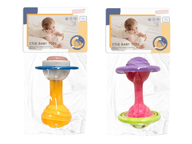BABY RATTLE,2ASST - HP1234195