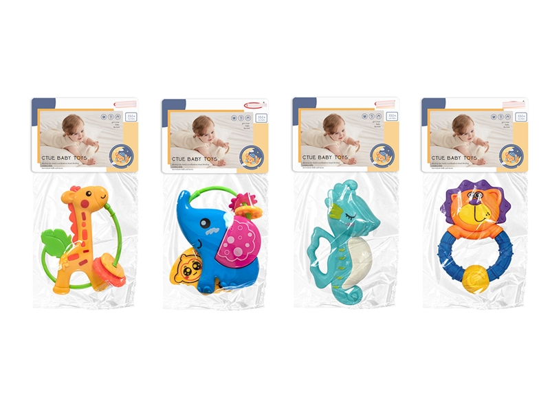 BABY RATTLE,4ASST - HP1234200