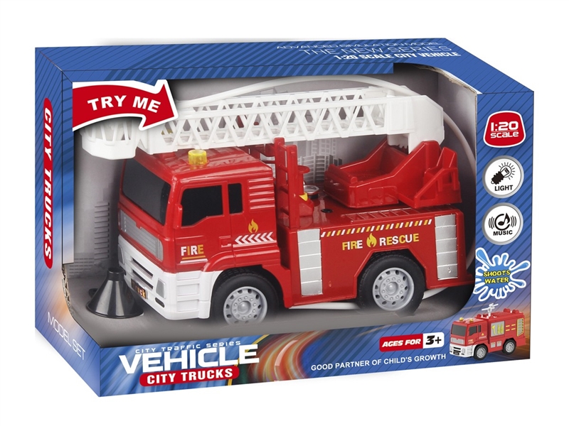 FRICTION TRUCK W/SOUND & LIGHT（INCLUDED BATTERY 3*AG13） - HP1234237