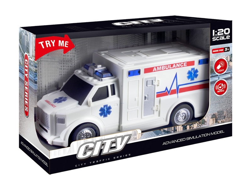 FRICTION TRUCK W/SOUND & LIGHT（INCLUDED BATTERY 3*AG13） - HP1234247