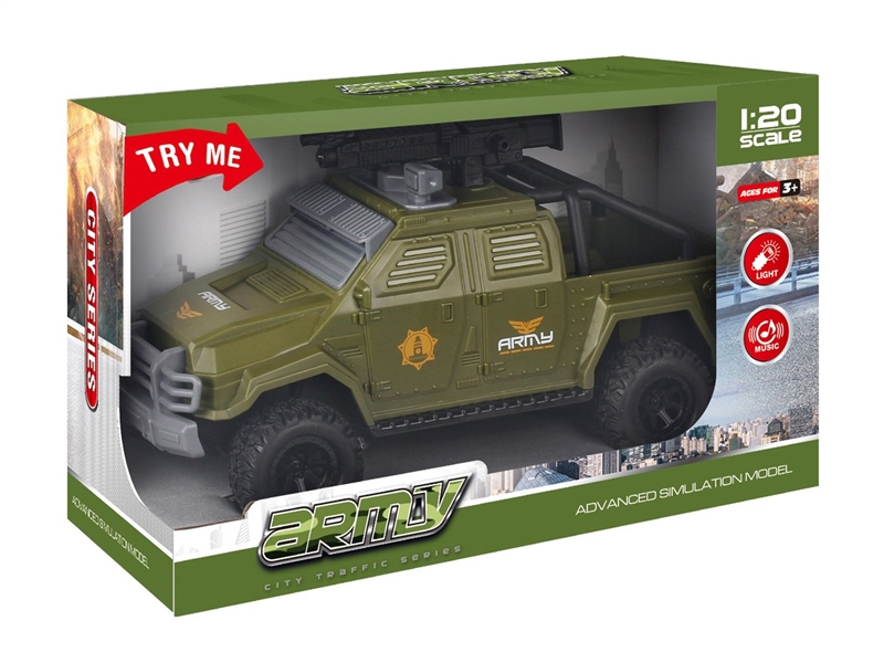 FRICTION TRUCK W/SOUND & LIGHT（INCLUDED BATTERY 3*AG13） - HP1234248