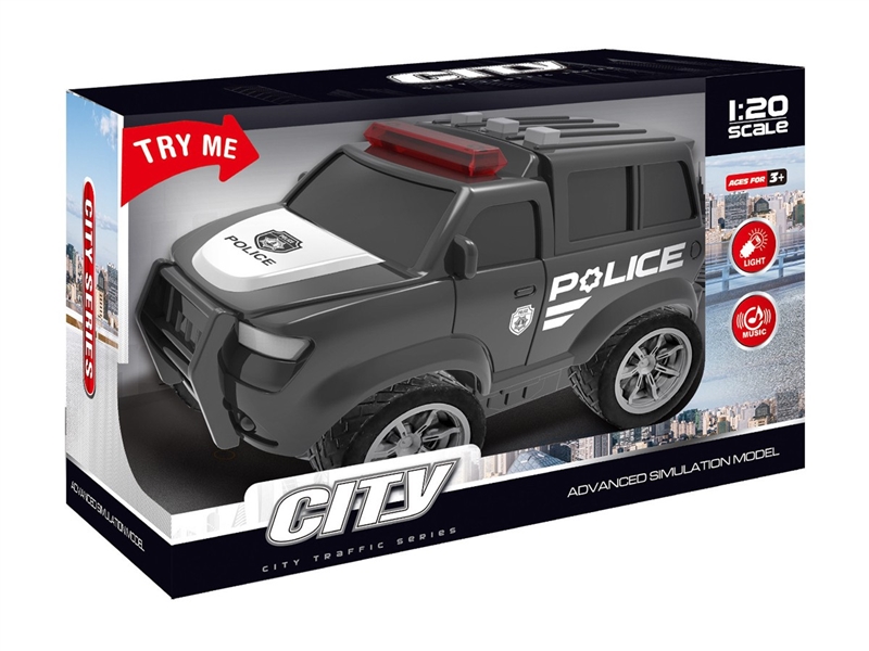 FRICTION TRUCK W/SOUND & LIGHT（INCLUDED BATTERY 3*AG13） - HP1234250