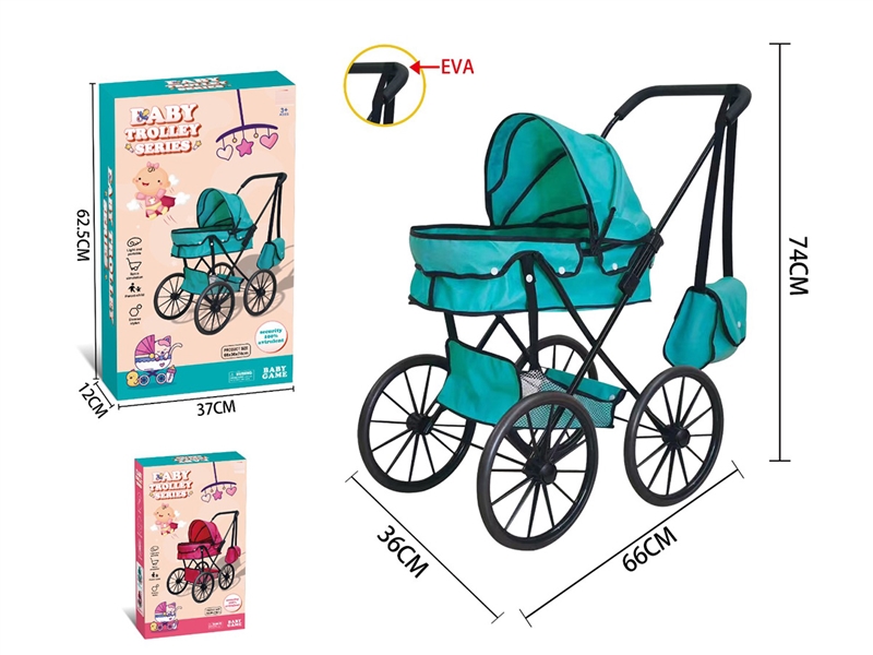 彩盒.特大轮厚布推车(铁)
纯绿布 - HP1234535