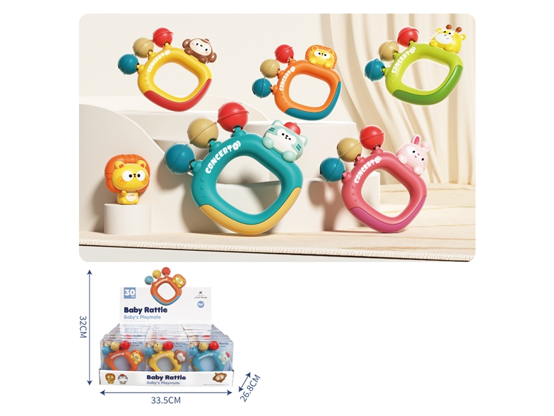 BABY RATTLE , 30PCS/DISPLAY BOX - HP1236348