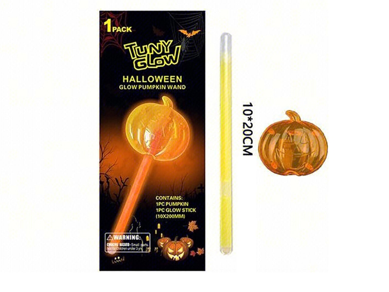 FLUORESCENT PUMPKIN STICK - HP1237293