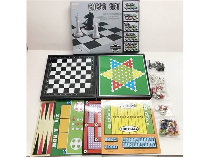 8 IN 1 MAGNETIC CHESS GAME - HP1238752