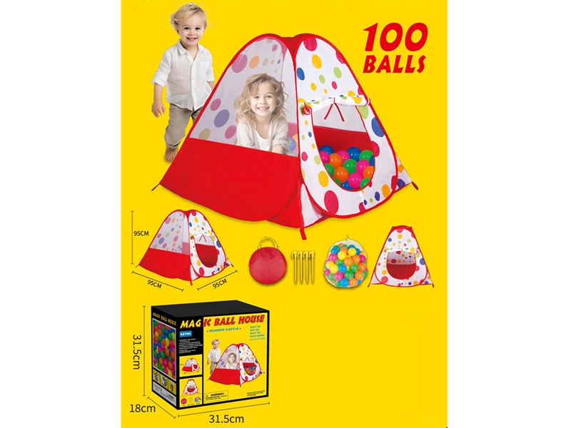 TENT W/BALL 100PCS - HP1238902