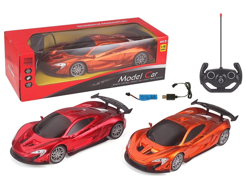 1:16 R/C CAR（INCLUDE BATTERY）,2COLOURS - HP1239627
