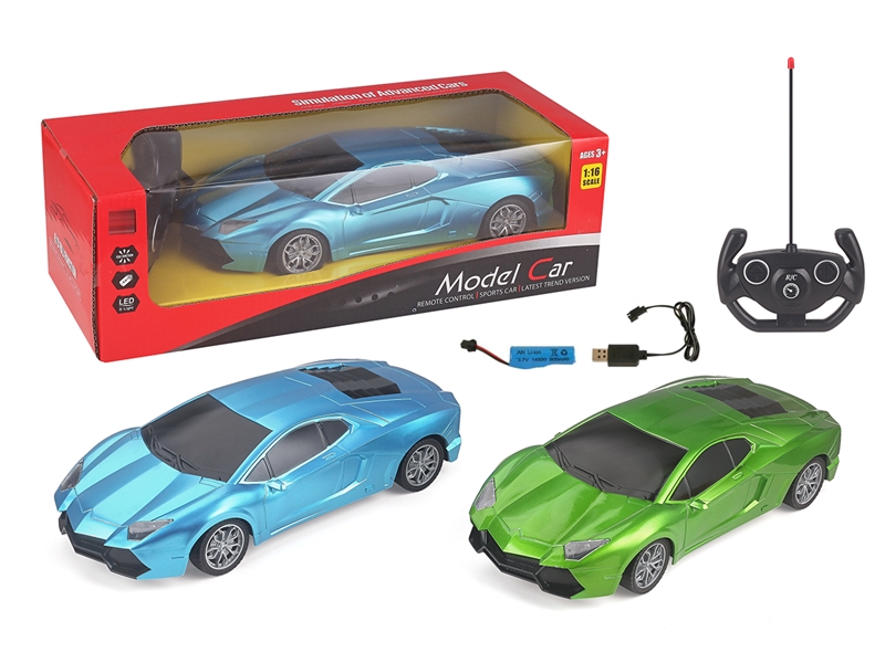 1:16 R/C CAR（INCLUDE BATTERY）,2COLOURS - HP1239628